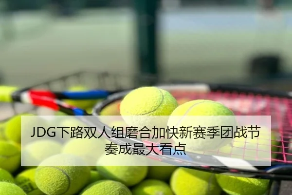 JDG下路双人组磨合加快新赛季团战节奏成最大看点