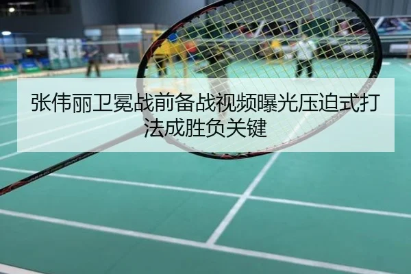张伟丽卫冕战前备战视频曝光压迫式打法成胜负关键